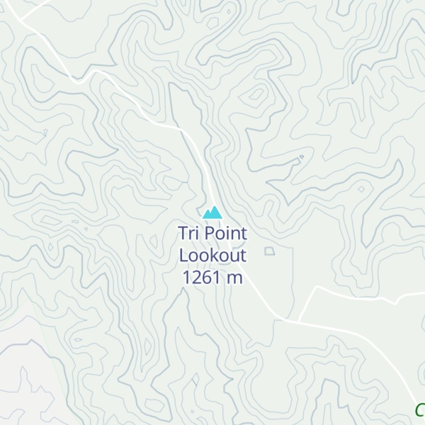 Map of Tri Point Lookout