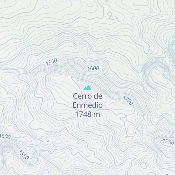 Map of Cerro de Enmedio