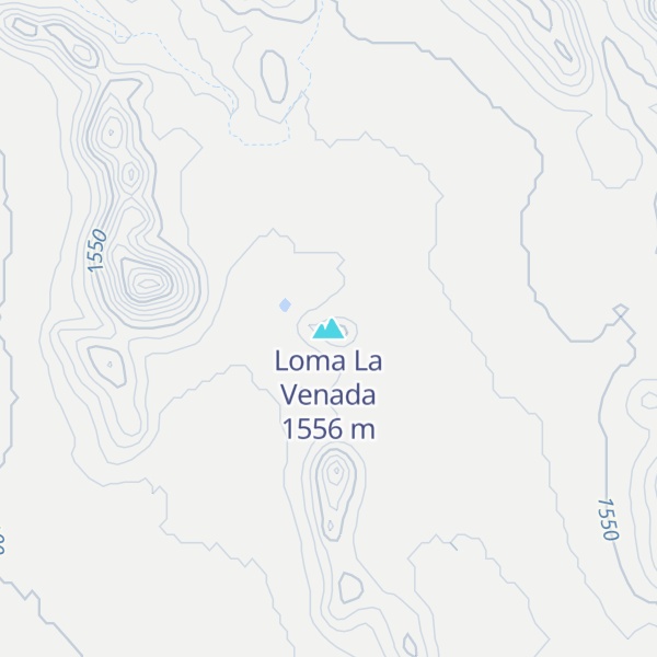 Map of Loma La Venada
