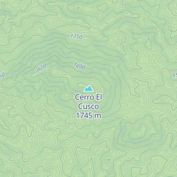 Map of Cerro El Cusco
