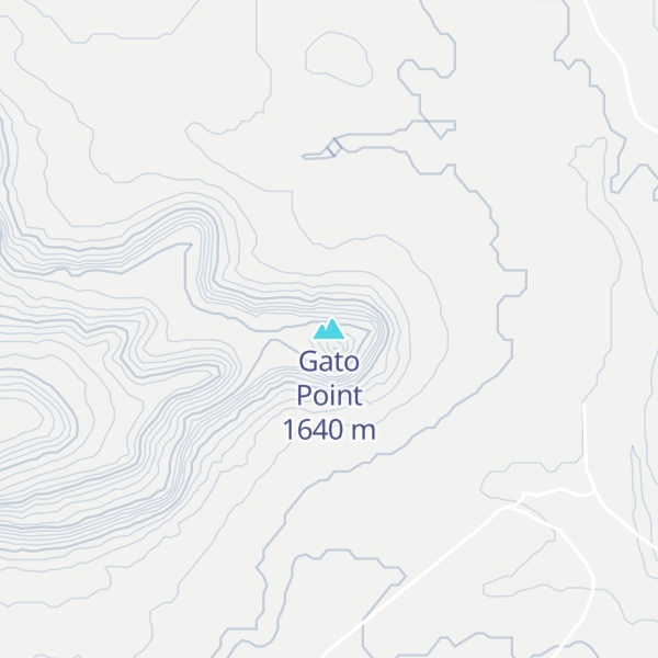 Map of Gato Point