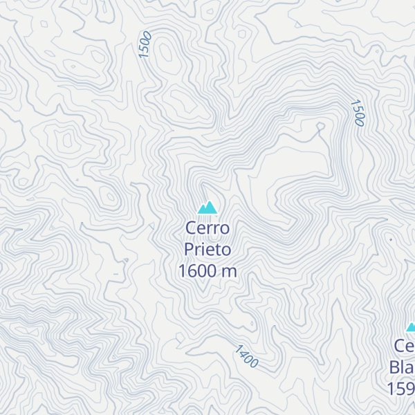 Map of Cerro Prieto