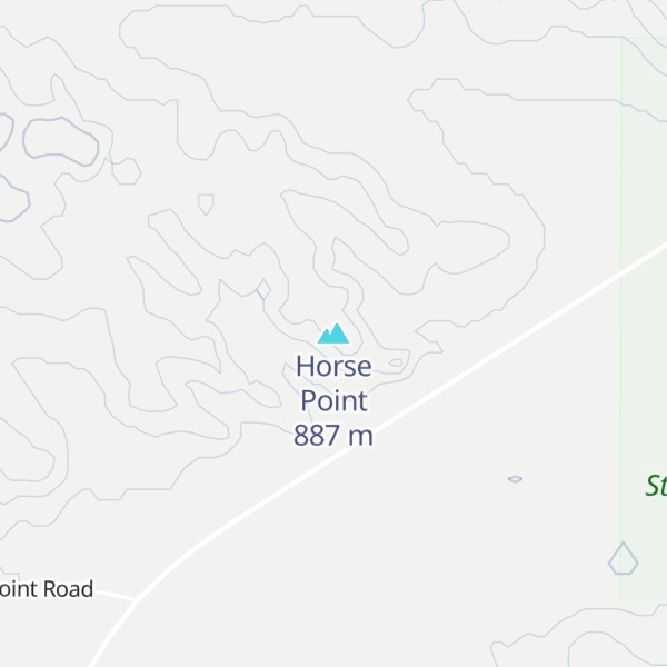 Map of Horse Point