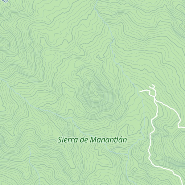 Map of Cerro Alto San Miguel