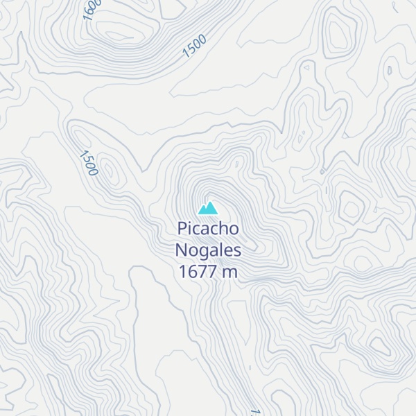 Map of Picacho Nogales