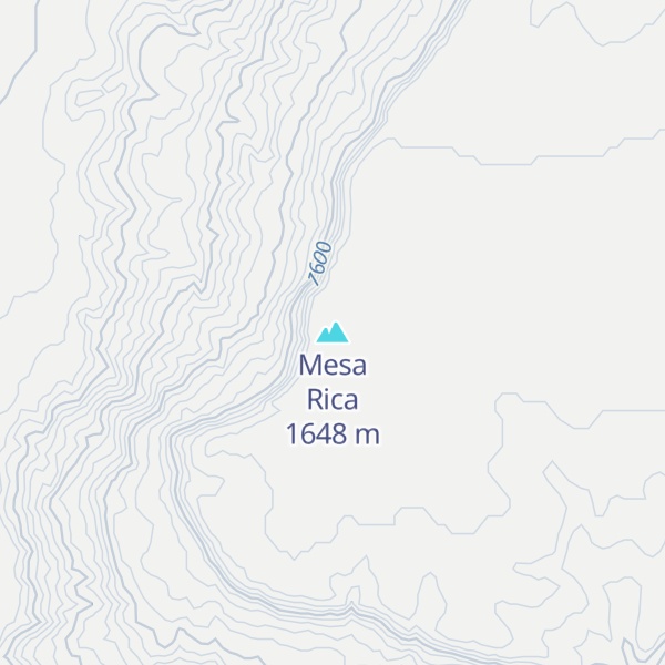 Map of Mesa Rica