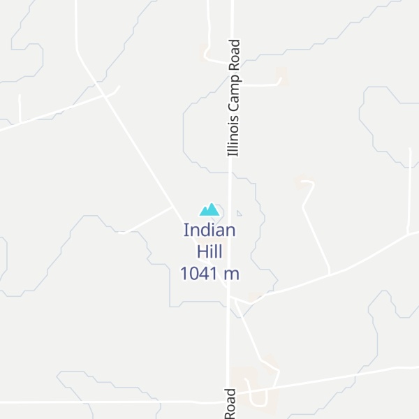 Map of Indian Hill