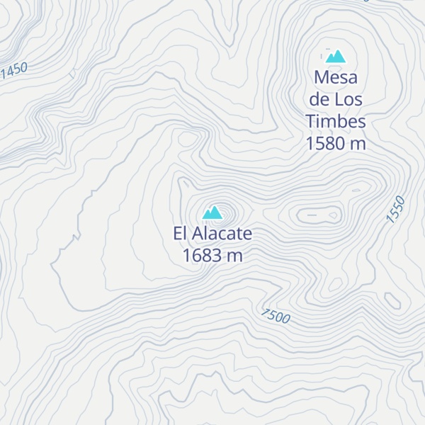 Map of El Alacate