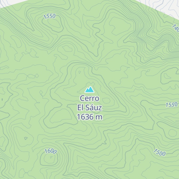Map of Cerro El Sáuz