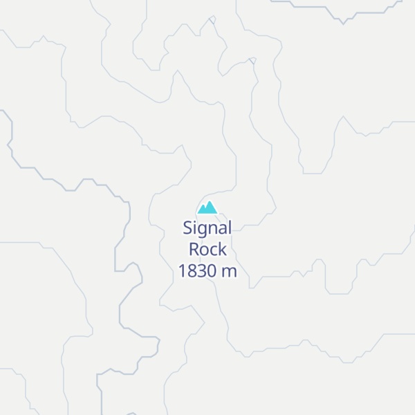 Map of Signal Rock