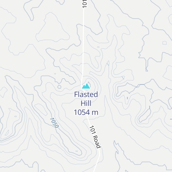 Map of Flasted Hill