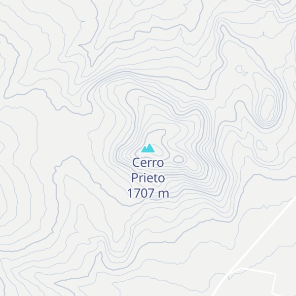 Map of Cerro Prieto