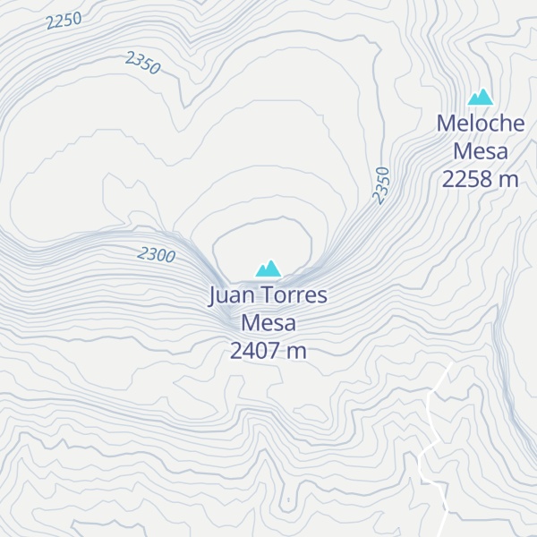 Map of Juan Torres Mesa