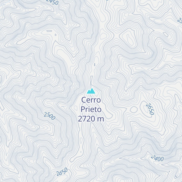 Map of Cerro Prieto
