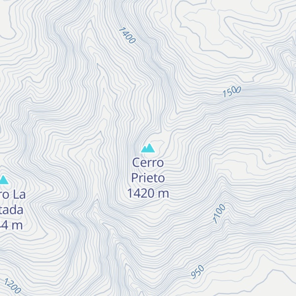 Map of Cerro Prieto