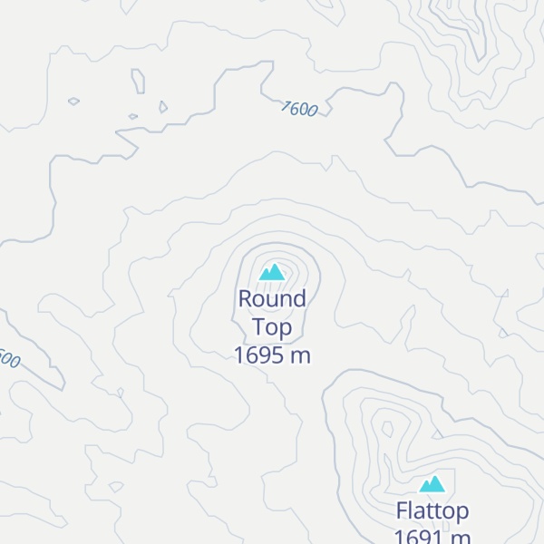 Map of Round Top