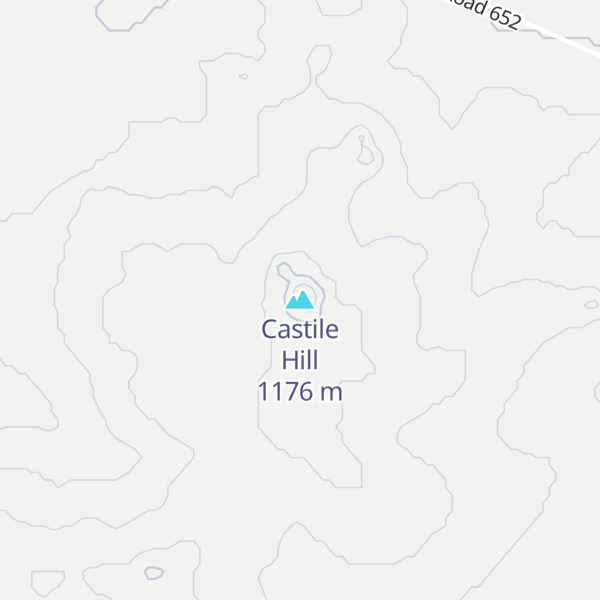 Map of Castile Hill