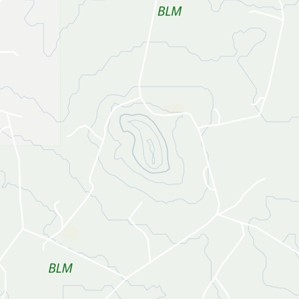 Map of Antelope Butte