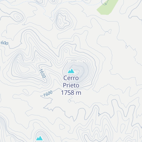 Map of Cerro Prieto
