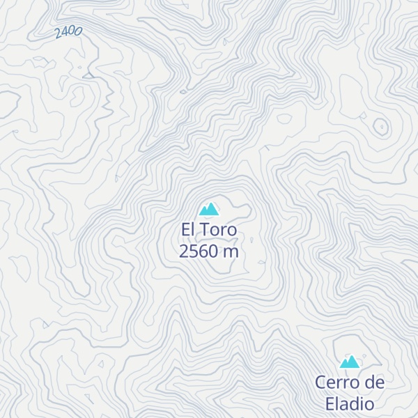 Map of El Toro