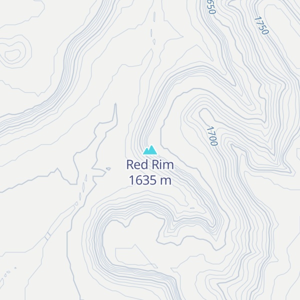 Map of Red Rim