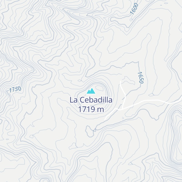 Map of La Cebadilla