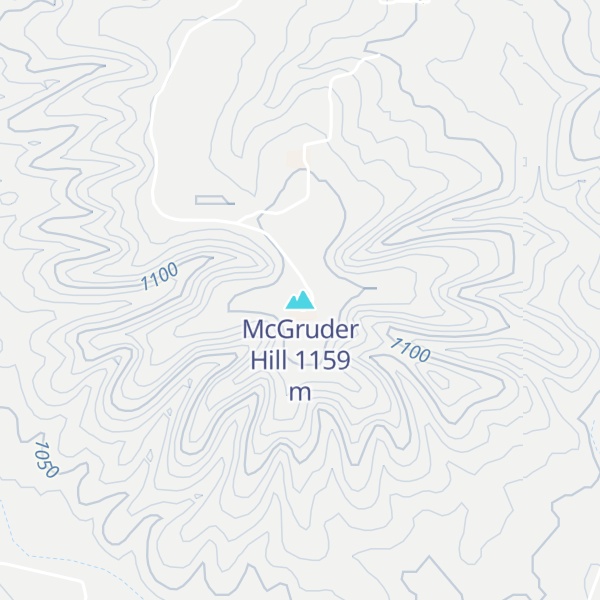 Map of McGruder Hill