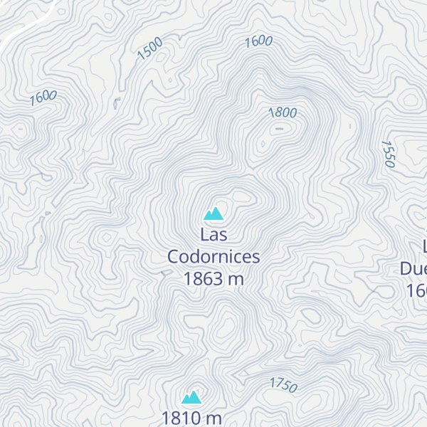 Map of Las Codornices