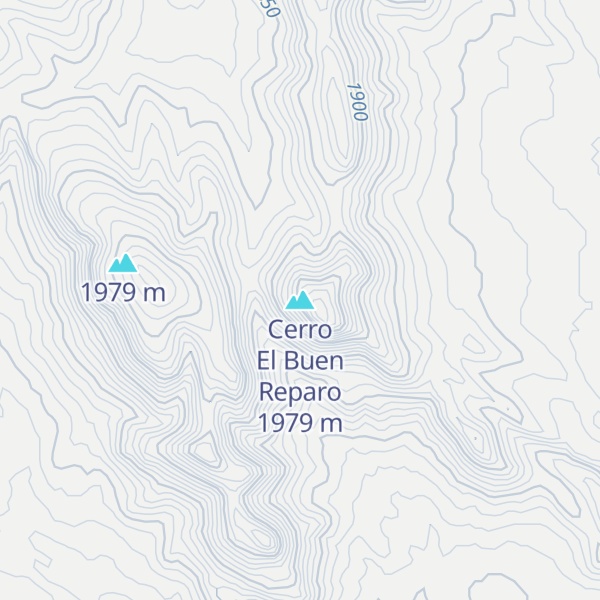 Map of Cerro El Buen Reparo