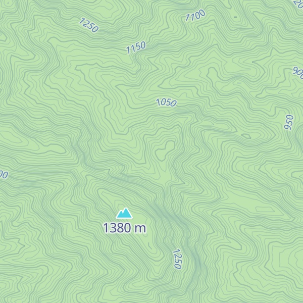 Map of Cerro La Ocotera de Enmedio