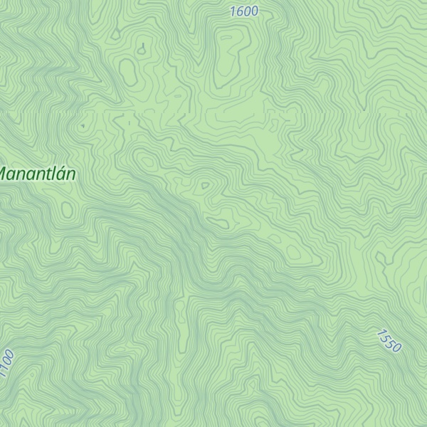 Map of Cerro La Aguja