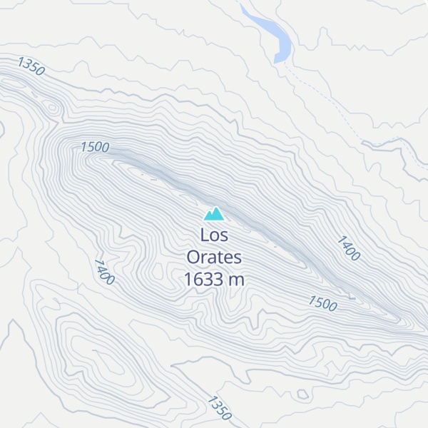 Map of Los Orates