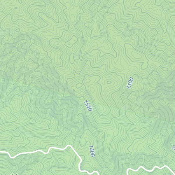 Map of Cerro Colorado