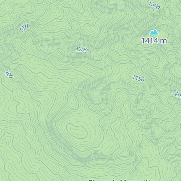 Map of Cerro El Nance