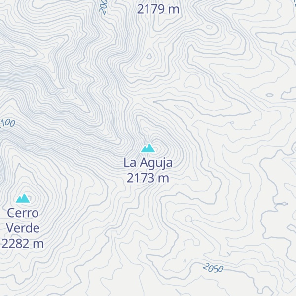 Map of La Aguja