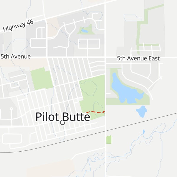 Map of Butte Hill