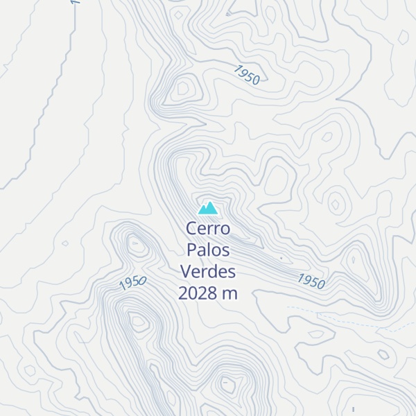 Map of Cerro Palos Verdes