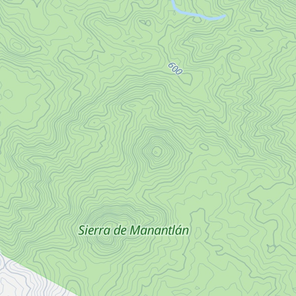 Map of Cerro El Teporiche