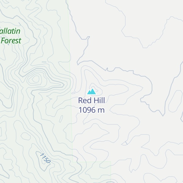 Map of Red Hill
