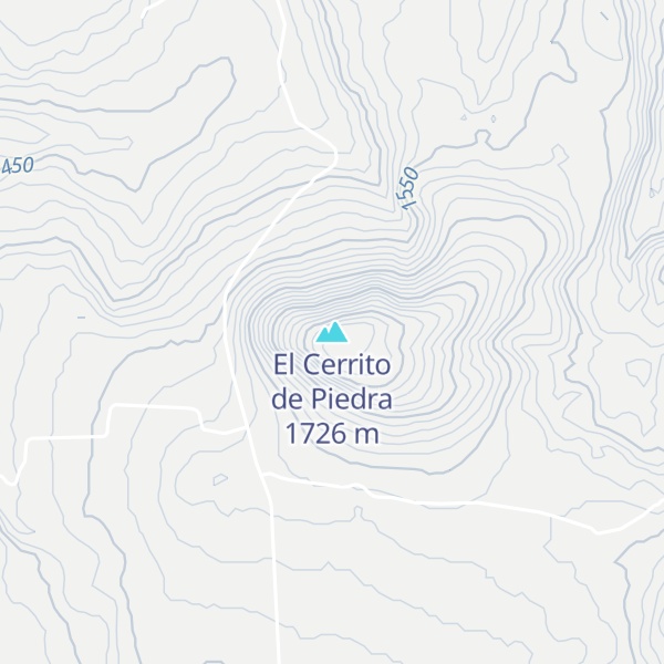 Map of El Cerrito de Piedra