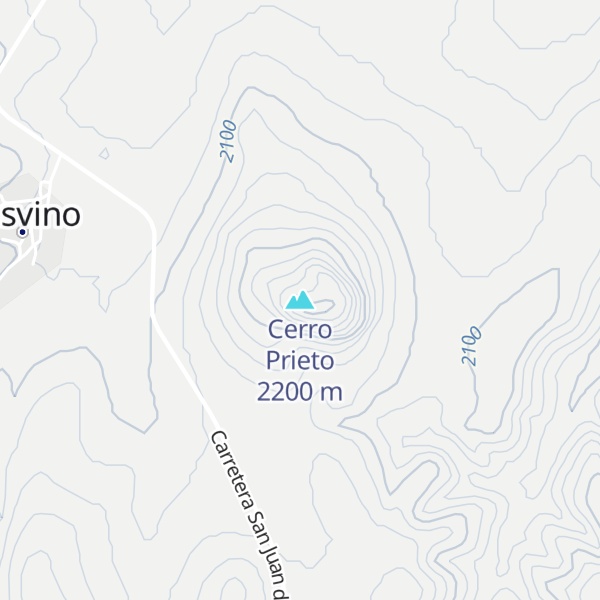 Map of Cerro Prieto