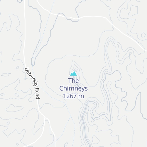 Map of The Chimneys