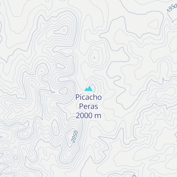 Map of Picacho Peras