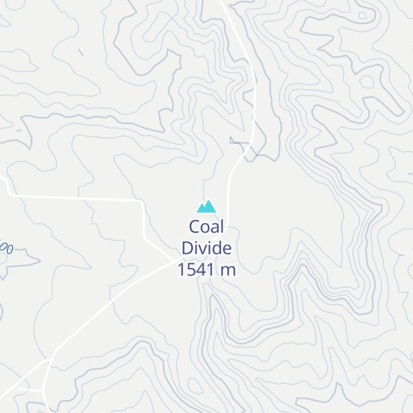 Map of Coal Divide
