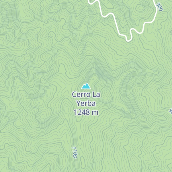 Map of Cerro La Yerba