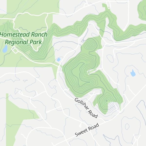 Map of Rattlesnake Butte
