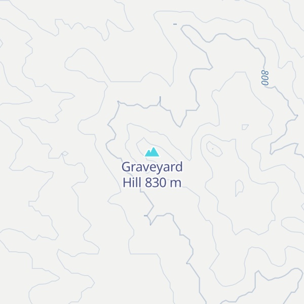 Map of Graveyard Hill