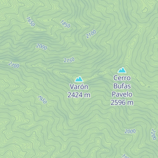 Map of Varón