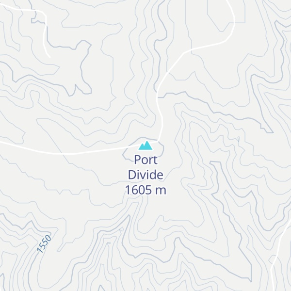 Map of Port Divide