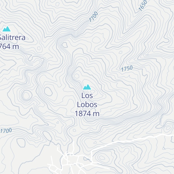 Map of Los Lobos